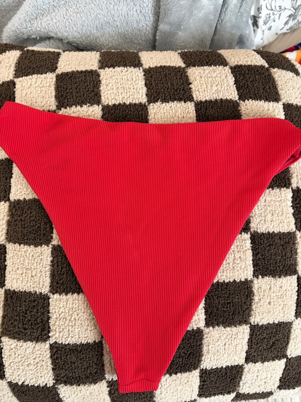 Beach Riot Amarie Red Bikini Bottom - Picture 5 of 6